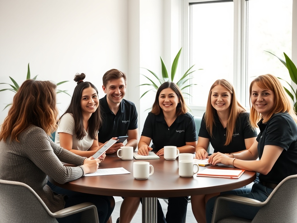 Building Resilience Training - UK Office Scene