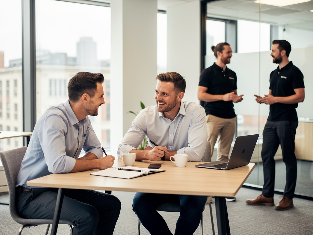 Consultative selling in a UK office setting