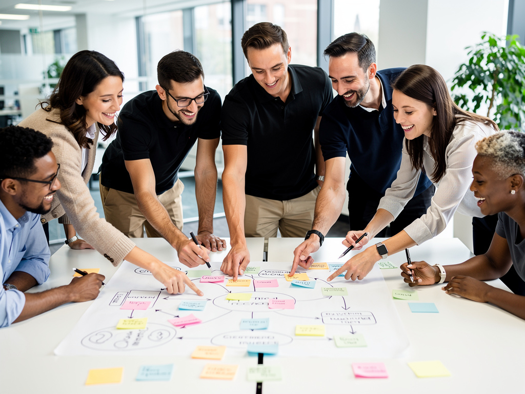 Team process mapping in action