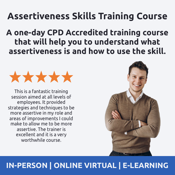 Assertiveness Skills Training course - assertiveness techniques