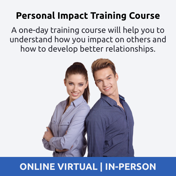 personal impact training course - how am i being perceived