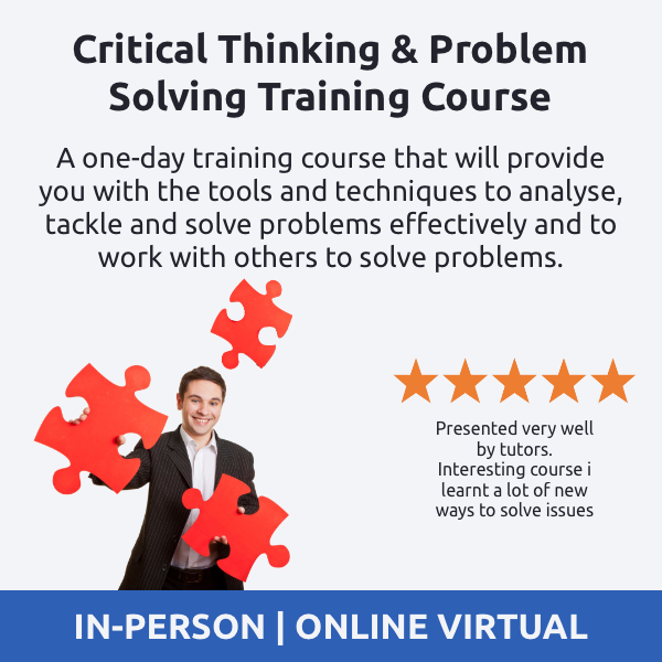 Critical Thinking and Problem Solving Training Course