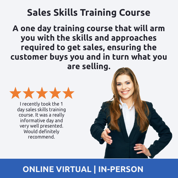 Sales Skills Training Course
