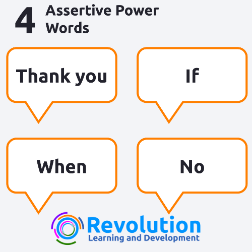 4 Assertive Power Words